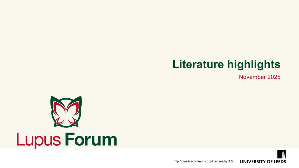 Literature review thumbnail: Literature Highlights - November 2025
