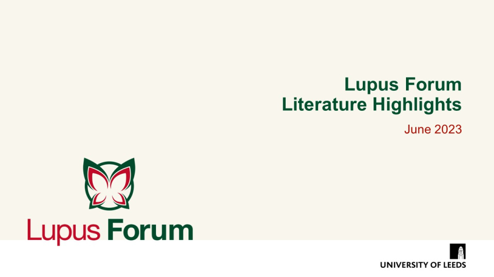 Literature review thumbnail: Literature Highlights - June 2023